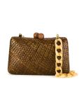 straw clutch bag