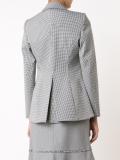 checked blazer