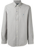 logo embroidered shirt