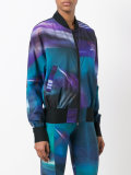 printed bomber jacket 
