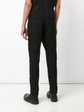 paneled peg leg pants
