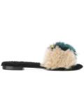 slip-on flat sandals