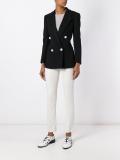 slim-fit classic trousers