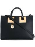 adjustable strap large tote