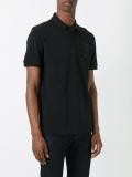 logo print polo shirt