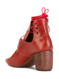lace-up open toe sandals