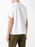 striped collar T-shirt