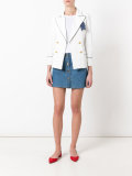 double-breasted blazer