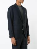 two-buttons notched lapel blazer