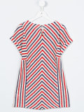 short sleeve striped dress