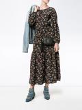floral print peasant dress