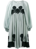 floral embroidered dress