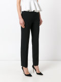 straight tailored trousers
