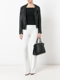 high-waisted trousers 
