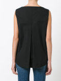 Back pleat tank top