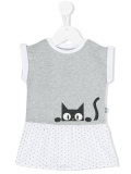 cat print dress