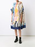 printed oversized dress