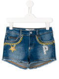 Lollipop denim shorts