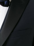 contrast lapel suit