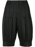 pleated shorts