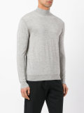fine gauge mock turtle neck jumper