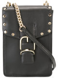studded trim clutch bag 
