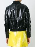 varnished bomber jacket 