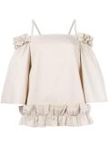 ruched blouse