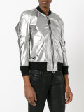 cropped bomber jacket