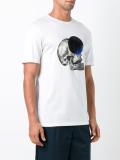 skull print T-shirt