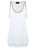 embroidered tank top