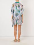 animal print beach dress
