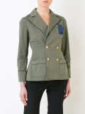 double breasted blazer 