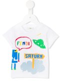 space print T-shirt