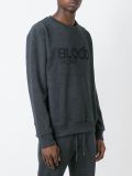 logo print sweater