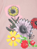 floral print T-shirt 