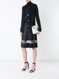 sheer knit cardigan