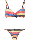 striped bikini