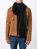 frayed edge scarf
