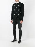 embellished logo sweatshirt 