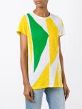 geometric print T-shirt