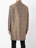 jaquard flower coat