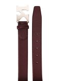 logo buckle belt