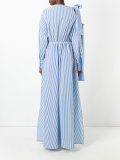 striped long dress
