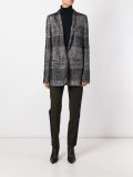 woven lurex blazer 