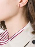 'Ruby Hexagon' earrings 