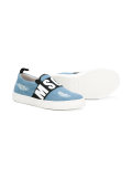 denim slip-on sneakers 