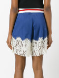 lace trim shorts