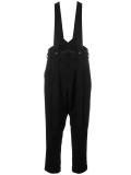 braces detail trousers