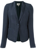 embroidered blazer
